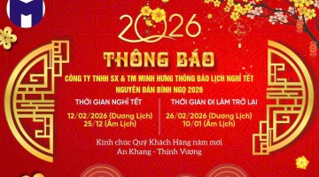 Lịch Nghỉ Tết Nguyên Đán 2026 Tại Công Ty Minh Hưng